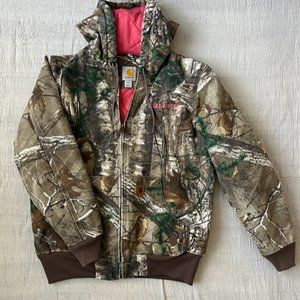 CARHARTT WOMEN'S REALTREE XTRA CAMO DUCK JACKET